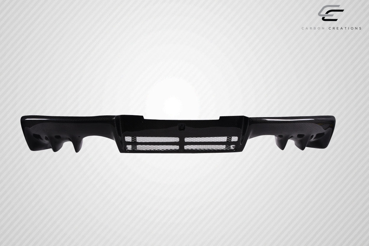 2008-2015 Mitsubishi Lancer Carbon Creations OEM Look Carbon Fiber Rear Lip