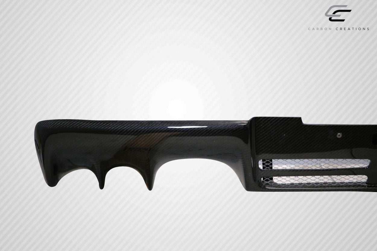 2008-2015 Mitsubishi Lancer Carbon Creations OEM Look Carbon Fiber Rear Lip