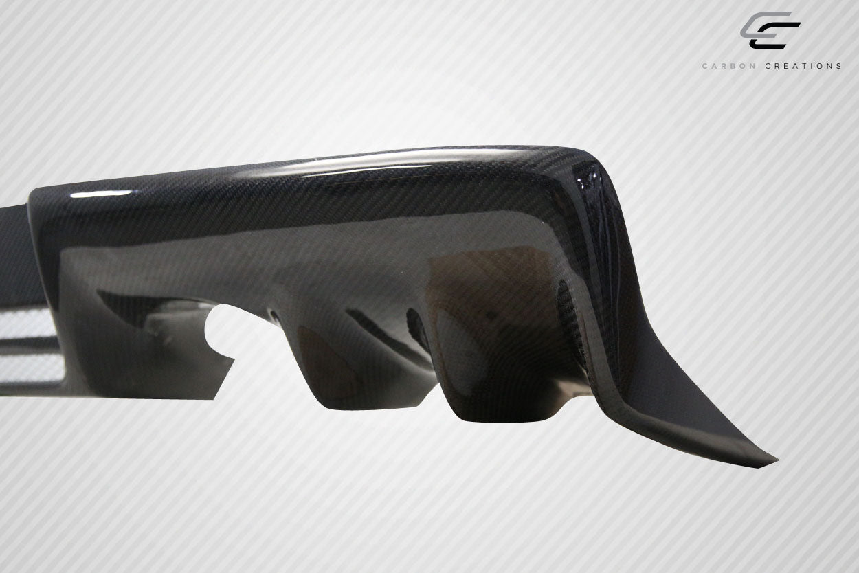 2008-2015 Mitsubishi Lancer Carbon Creations OEM Look Carbon Fiber Rear Lip