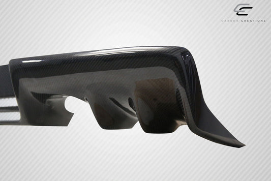 2008-2015 Mitsubishi Lancer Carbon Creations OEM Look Carbon Fiber Rear Lip