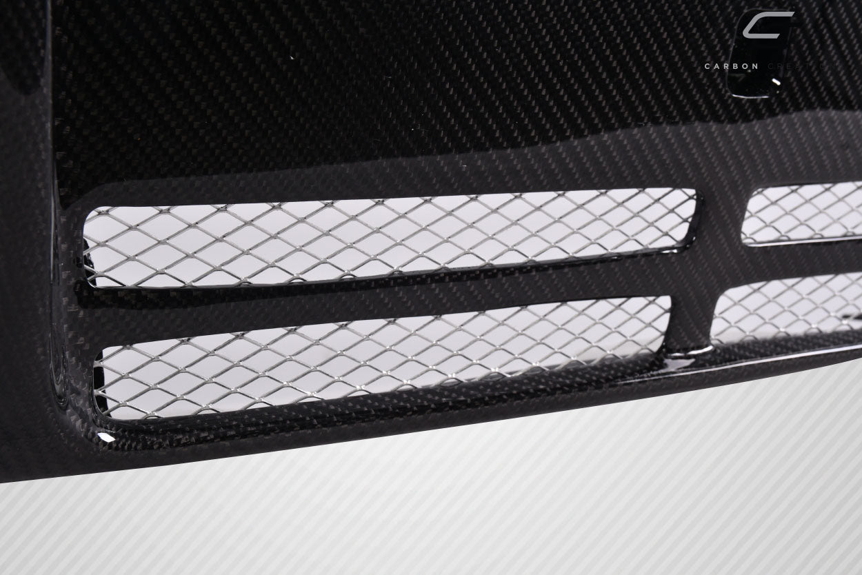 2008-2015 Mitsubishi Lancer Carbon Creations OEM Look Carbon Fiber Rear Lip