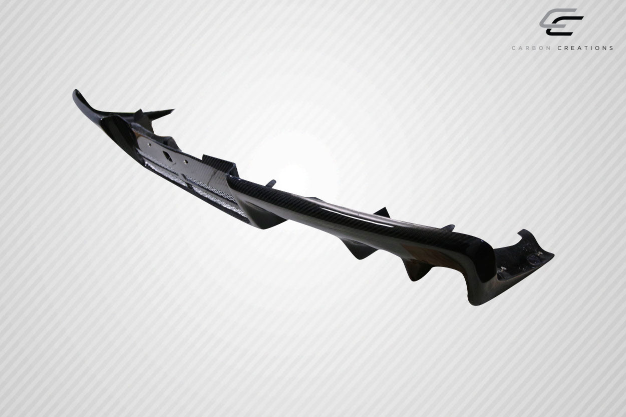 2008-2015 Mitsubishi Lancer Carbon Creations OEM Look Carbon Fiber Rear Lip