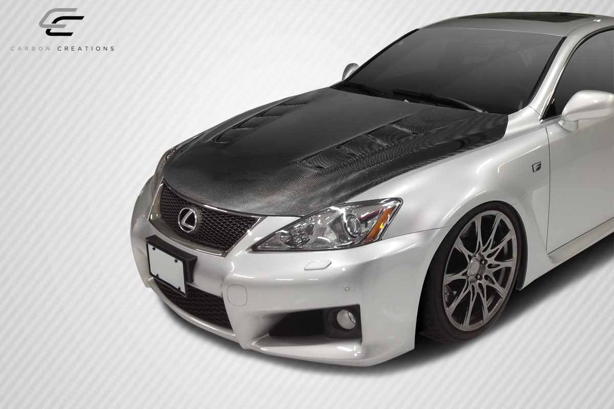 2008-2014 Lexus IS-F Carbon Creations TS-2 Carbon Fiber Hood