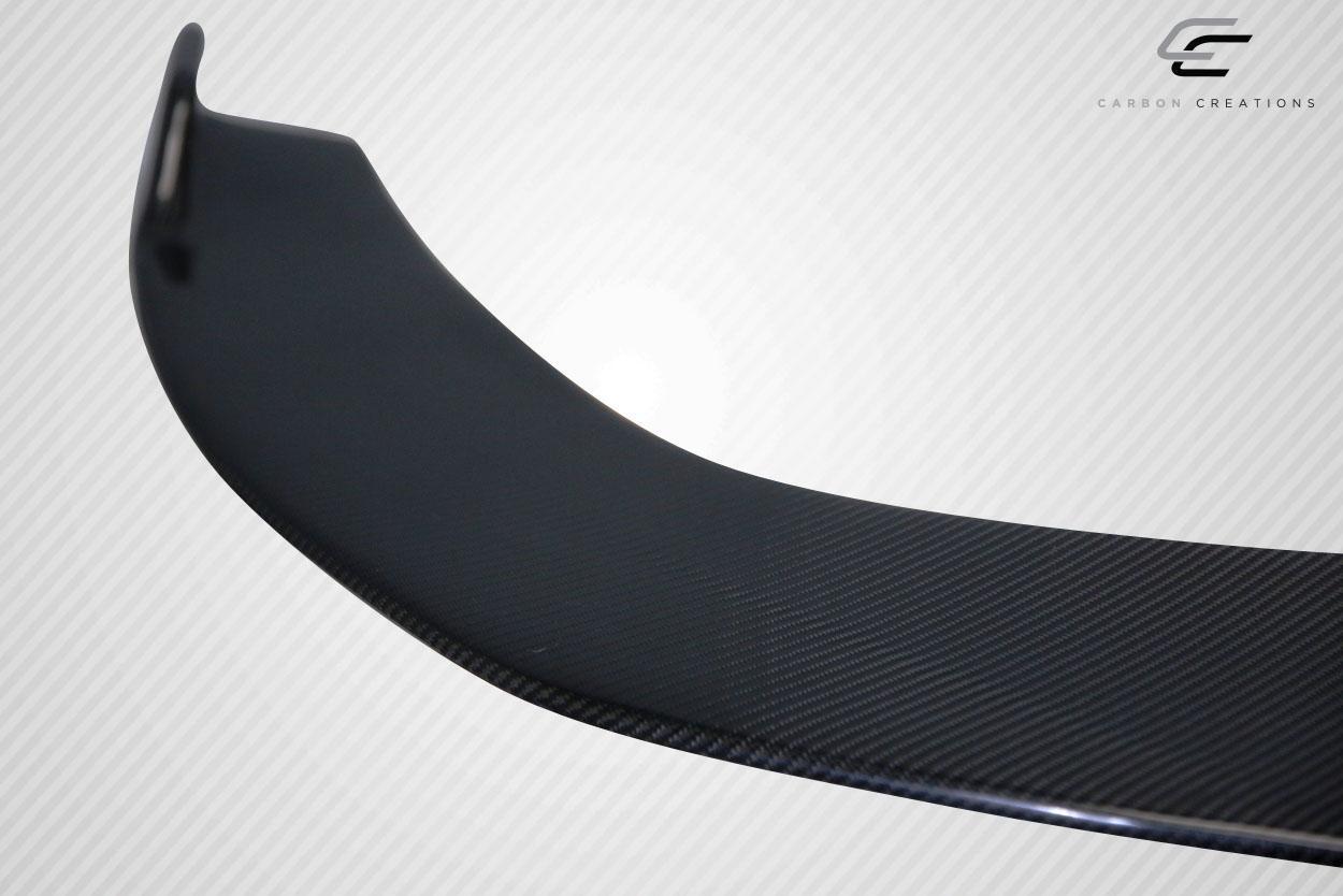 Universal Carbon Creations Type 4 Front Lip Splitter - 1 Piece