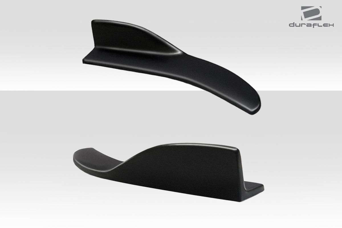 Universal Duraflex Front / Rear Type 2 Winglet Splitters - 2 Piece (S)