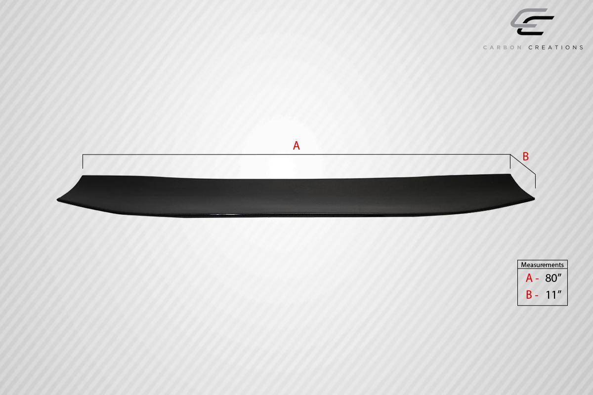 Universal 80" Carbon Creations VRX Air Foil Blade ( includes 2 brackets only, stands and end caps sold separately ) - 3 Piece