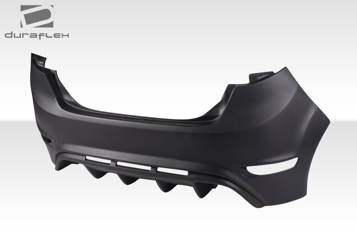2014-2019 Ford Fiesta Duraflex RS Look Rear Bumper - 1 Piece