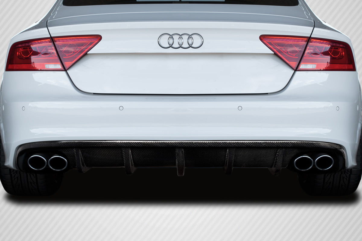 2012-2015 Audi S7 Carbon Creations DTM Carbon Fiber Rear Lip