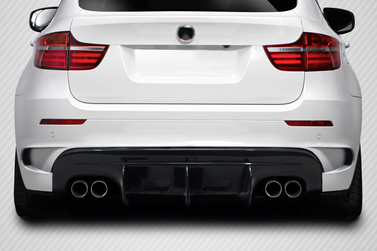 2008-2014 BMW X6M Carbon Creations AK-M Carbon Fiber Rear Lip