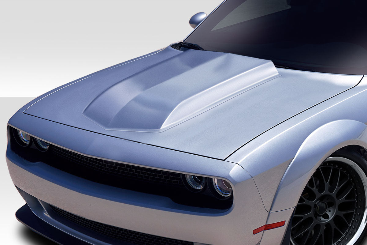 Universal Duraflex 4" Hood Cowl - 1 Piece
