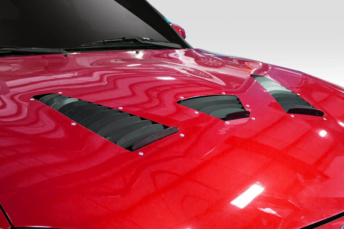 Universal Duraflex Trackstar 3 Hood Vents - 3 Piece (S)