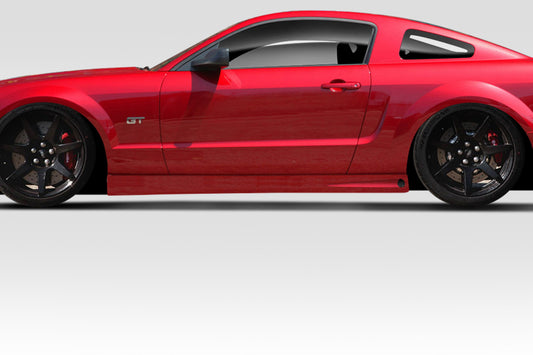 2005-2009 Ford Mustang Duraflex Blits Side Skirts