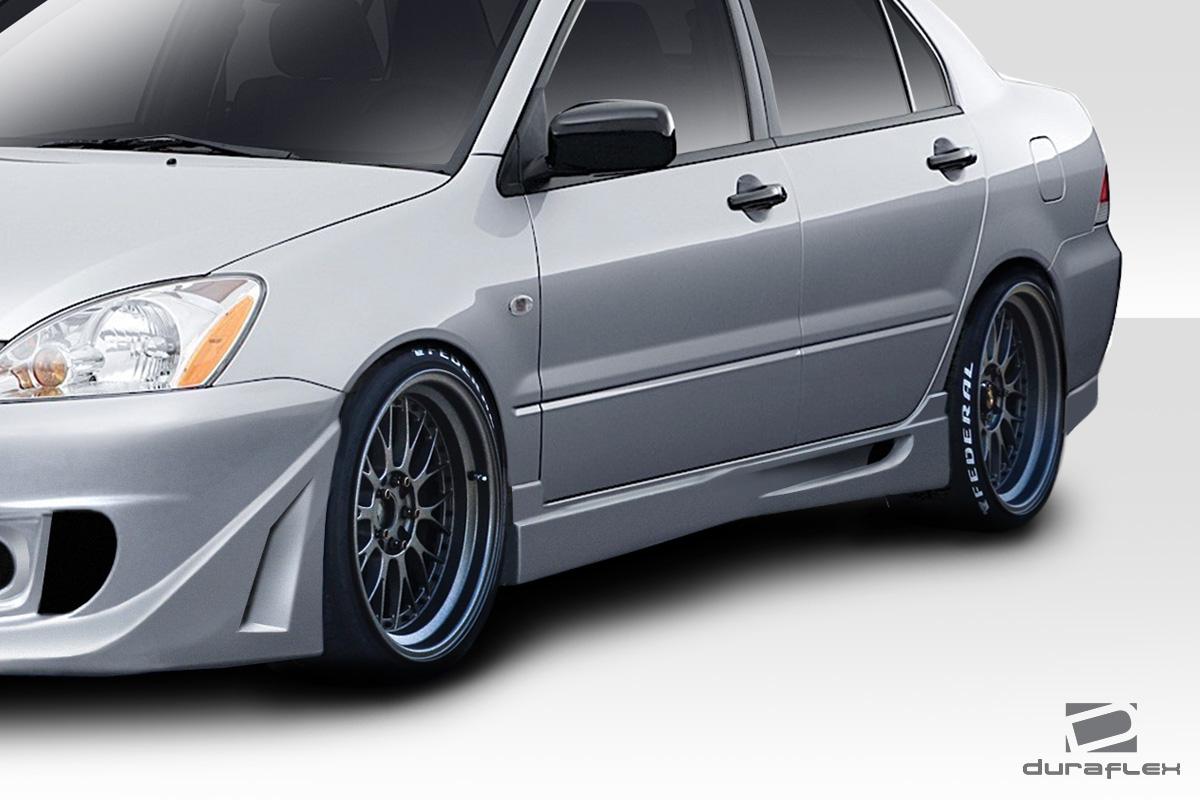 2002-2007 Mitsubishi Lancer Duraflex Trackstar Side Skirts