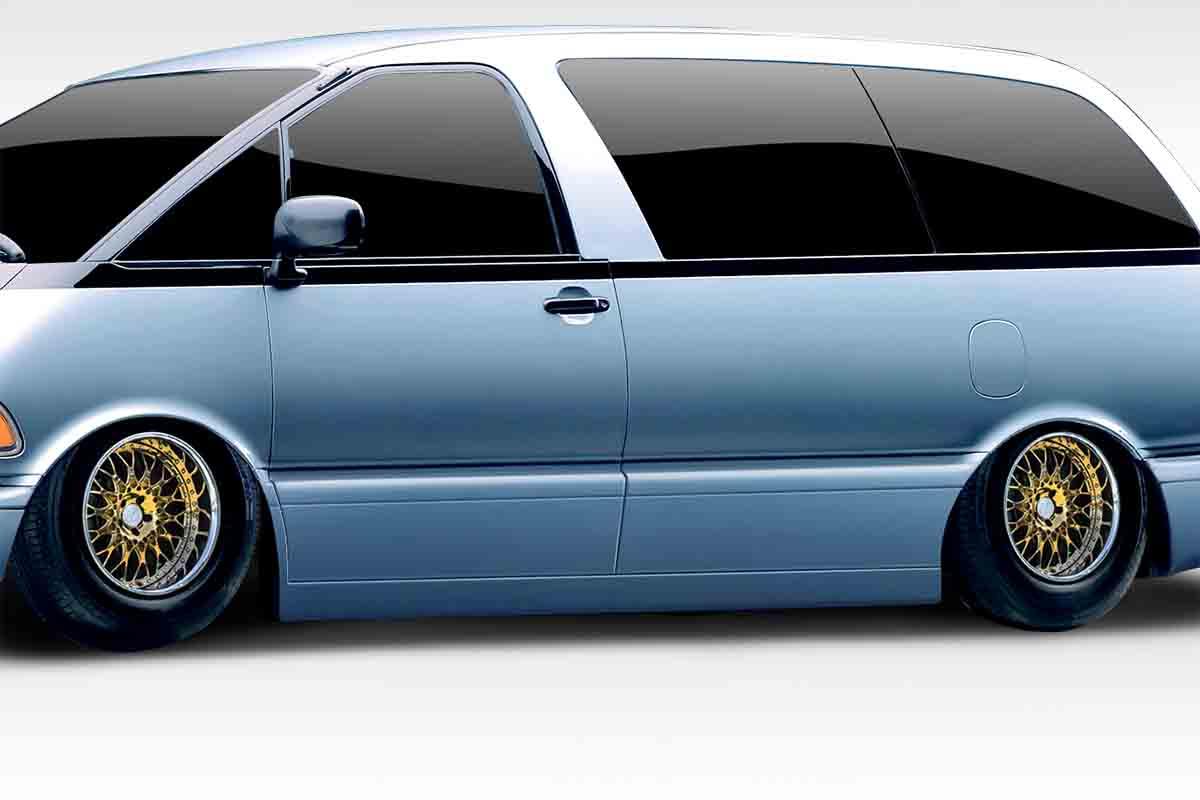 1991-1997 Toyota Previa Duraflex FAB Side Skirts