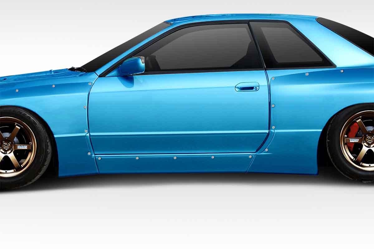 1989-1994 Nissan Skyline Duraflex TKO RBS Side Skirts