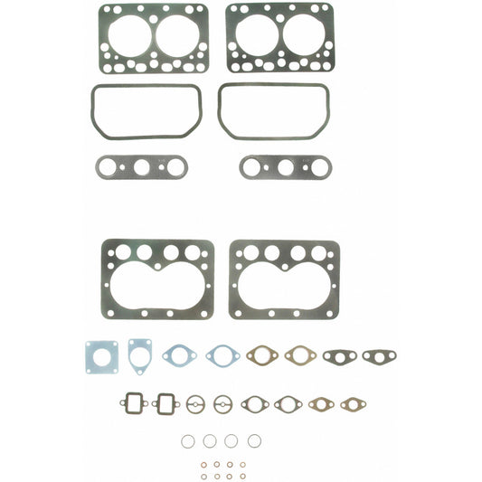 Fel-Pro HS 7550 B-3 engine cylinder head gasket set with multiple gaskets and sealing components for automotive repair.