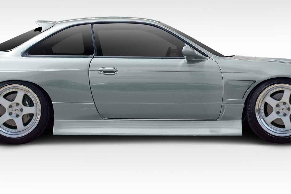 1995-1998 Nissan 240SX Duraflex Type U V2 Side Skirts