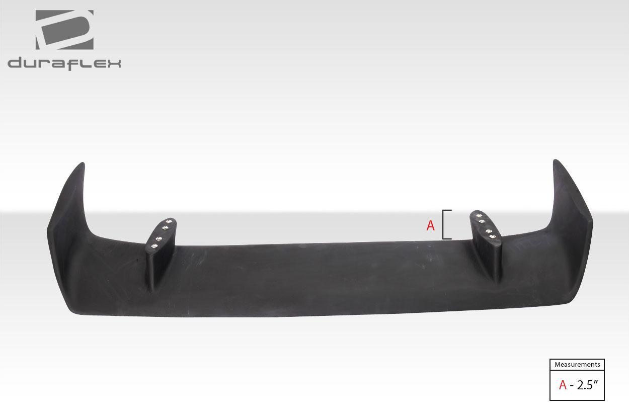 Universal Duraflex Ultra Power Wing Spoiler - 1 Piece
