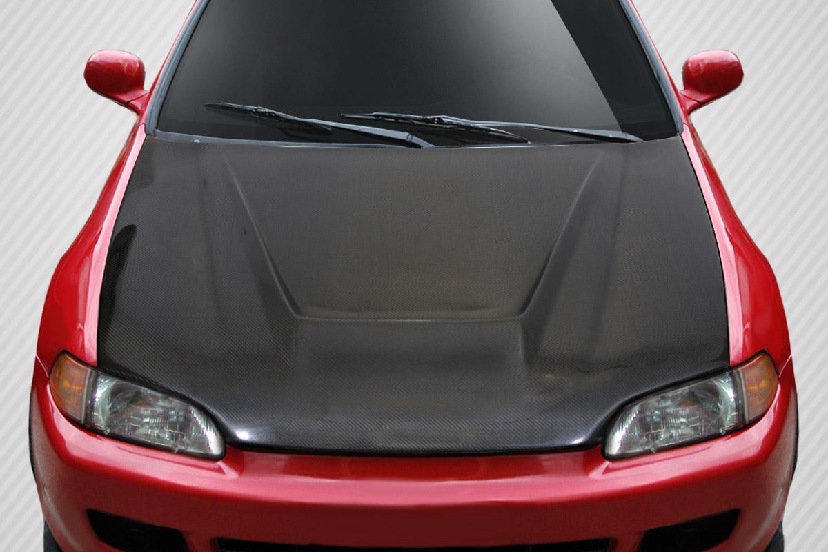 1992-1995 Honda Civic Carbon Creations Vader Carbon Fiber Hood