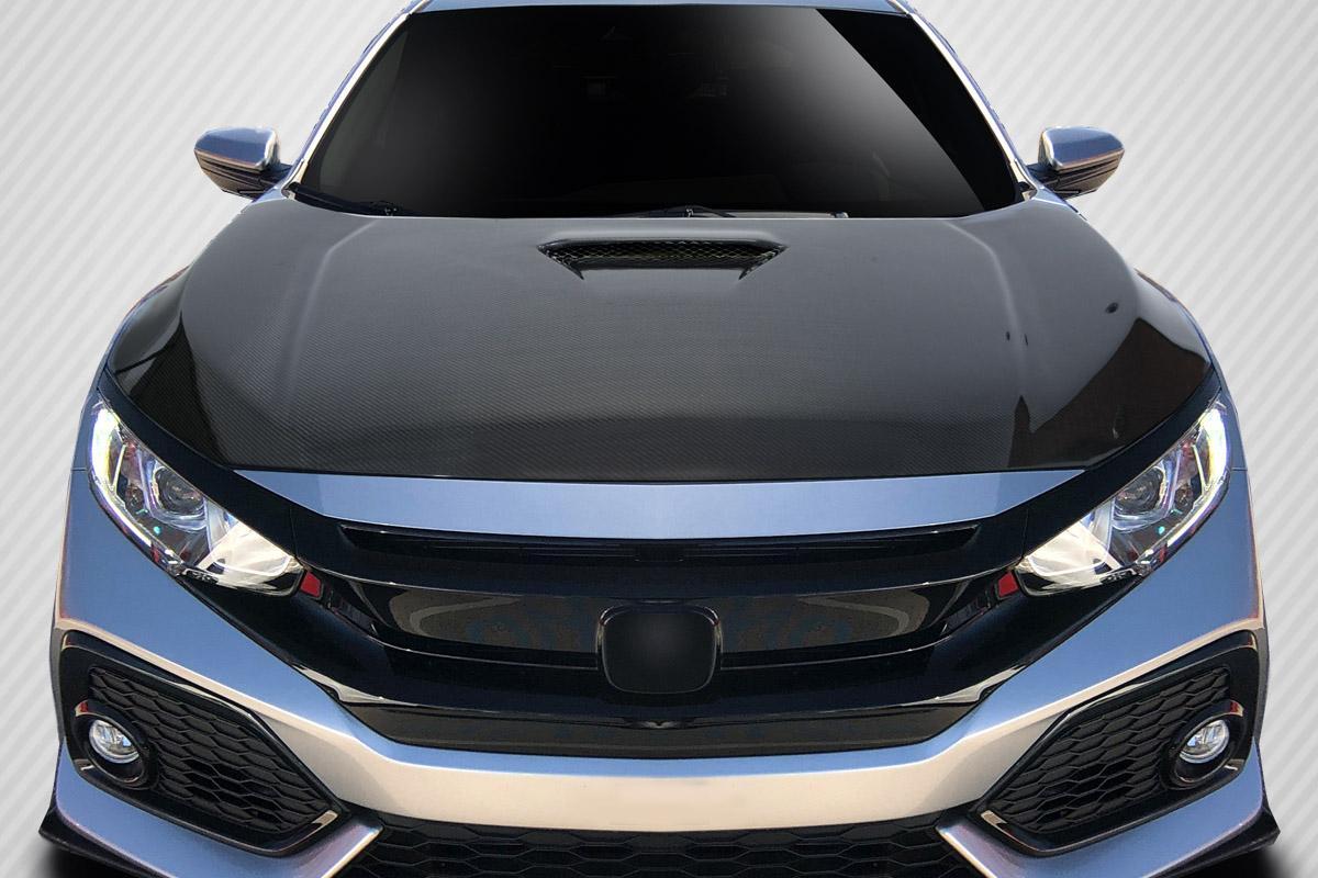 2017-2021 Honda Civic Type R Carbon Creations OEM Look Carbon Fiber Hood
