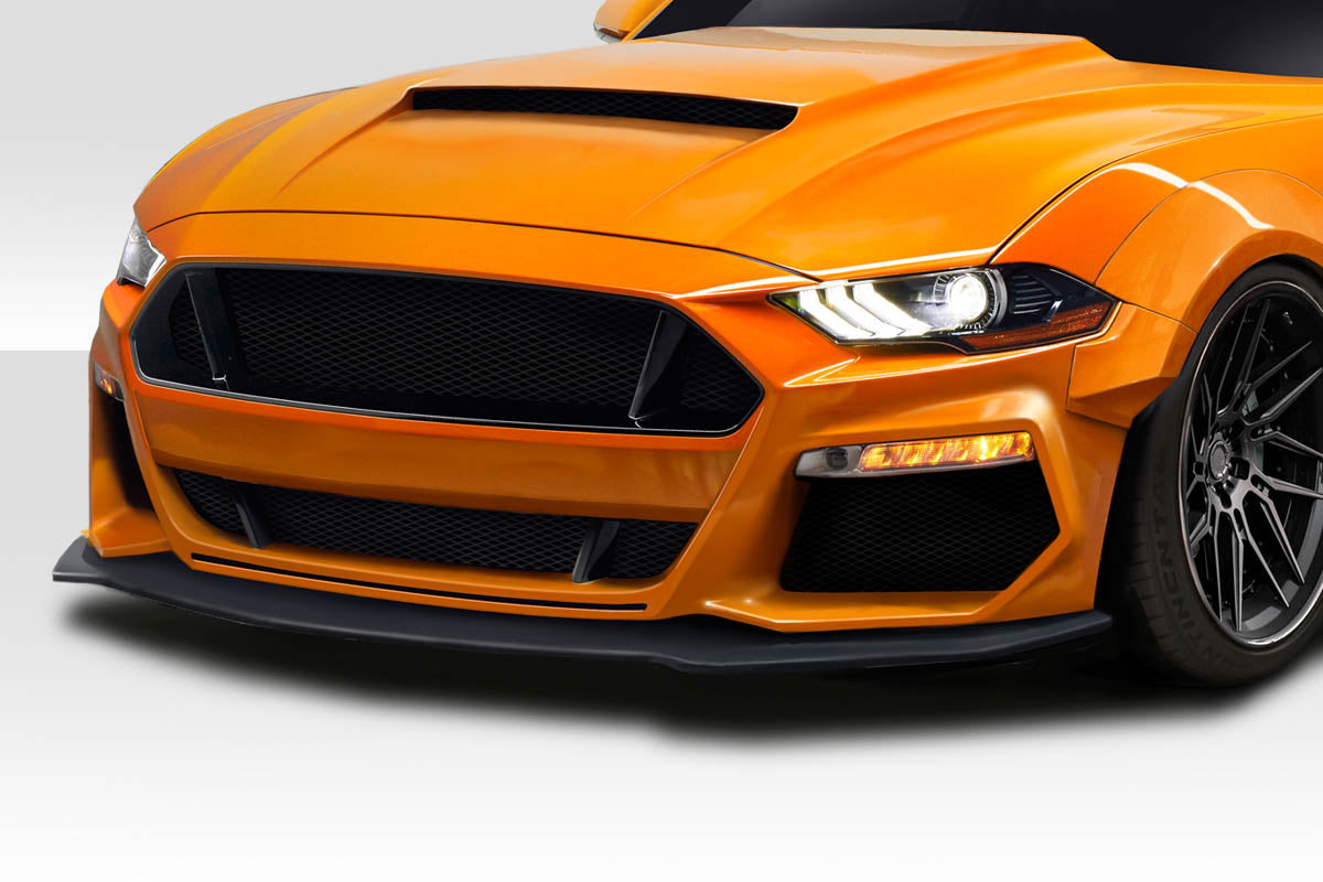 2018-2023 Ford Mustang Duraflex Grid Front Lip Under Spoiler - 1 Piece (S)