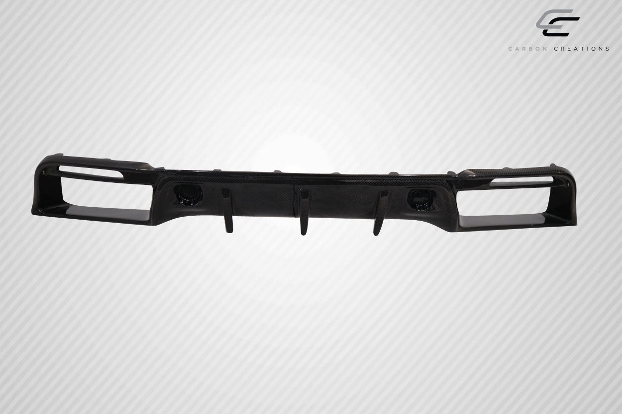 2018-2023 Ford Mustang Carbon Creations Grid Rear Diffuser - 1 Piece (s)