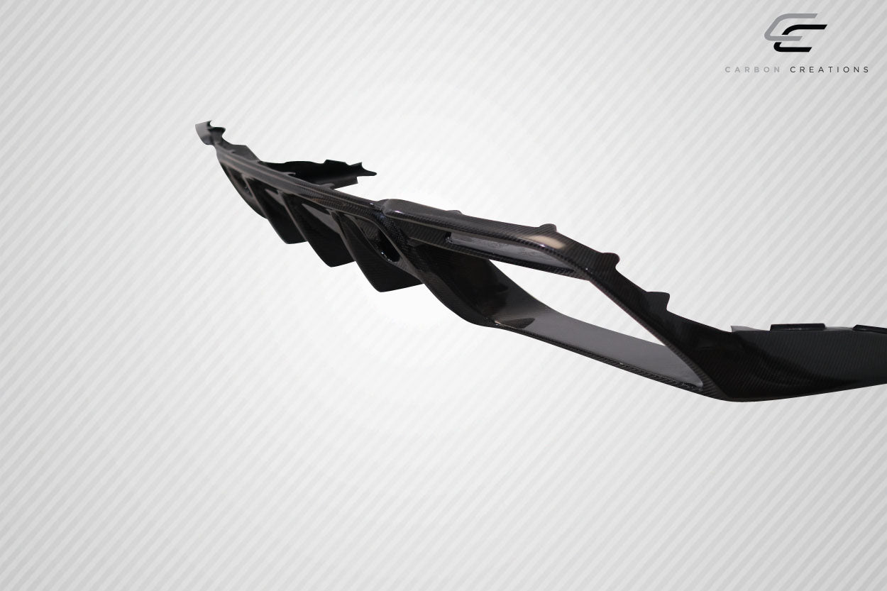 2018-2023 Ford Mustang Carbon Creations Grid Rear Diffuser - 1 Piece (s)