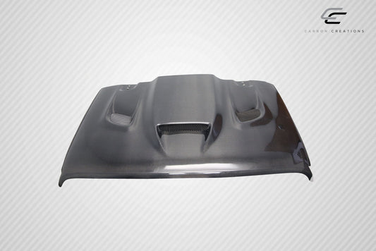 2019-2023 Jeep Wrangler JL Gladiator JT Carbon Creations Hellcat Look Hood - 1 piece