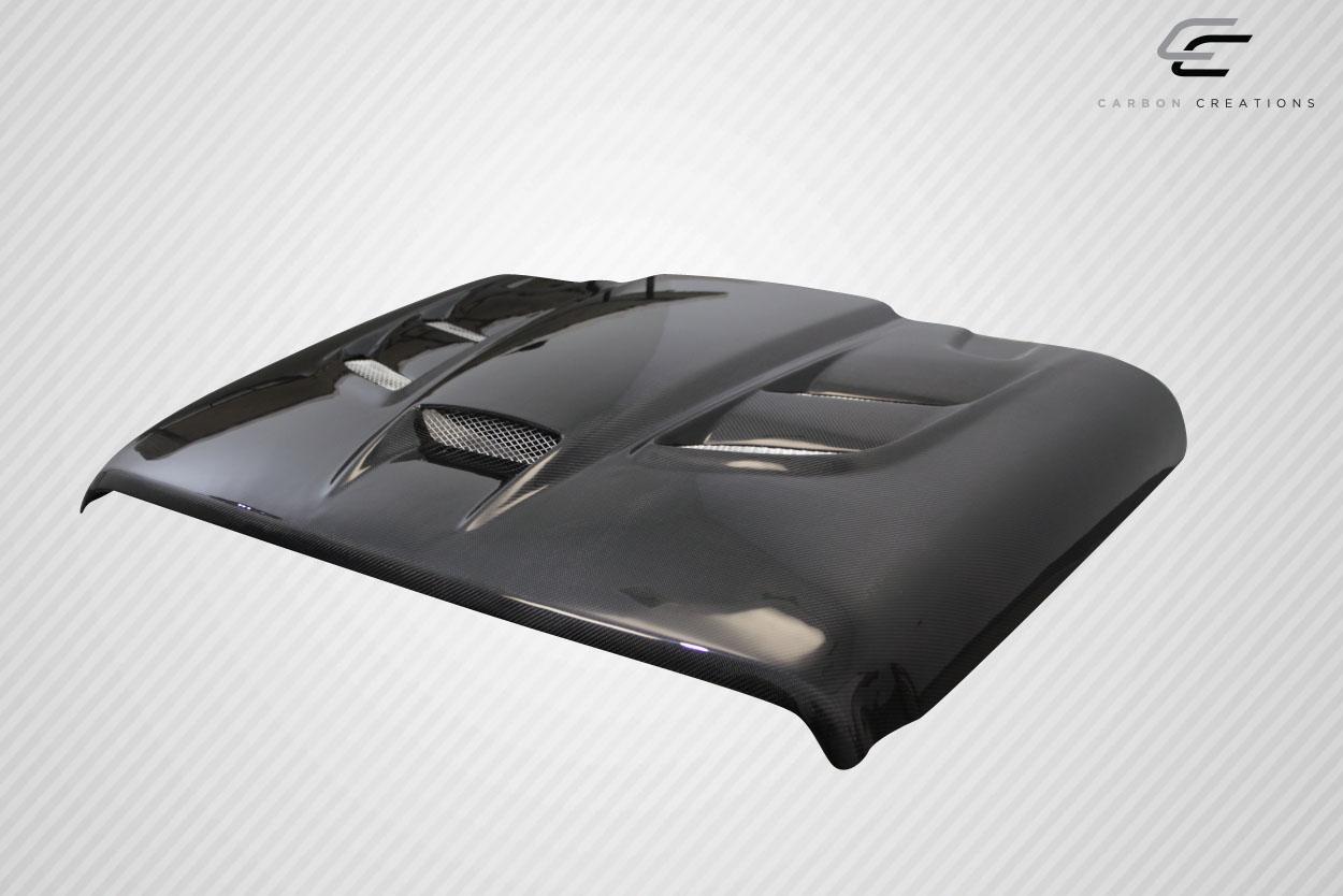 2018-2025 Jeep Wrangler Carbon Creations Viper Carbon Fiber Hood