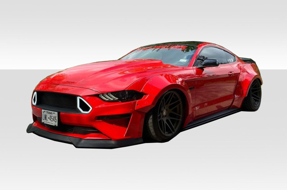 2018-2023 Ford Mustang Duraflex Grid Wide Body Kit - 8 piece