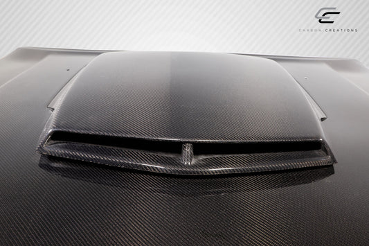 2008-2023 Dodge Challenger Carbon Creations TA Look Carbon Fiber Hood