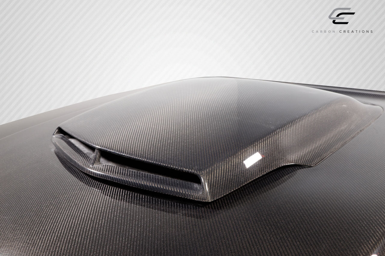 2008-2023 Dodge Challenger Carbon Creations TA Look Carbon Fiber Hood