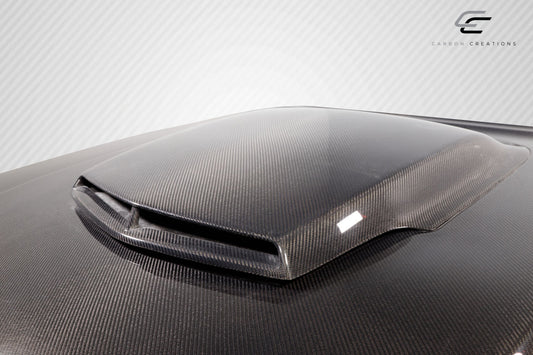 2008-2023 Dodge Challenger Carbon Creations TA Look Carbon Fiber Hood