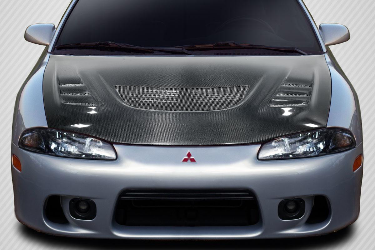 1995-1999 Mitsubishi Eclipse Carbon Creations Evo GT Carbon Fiber Hood
