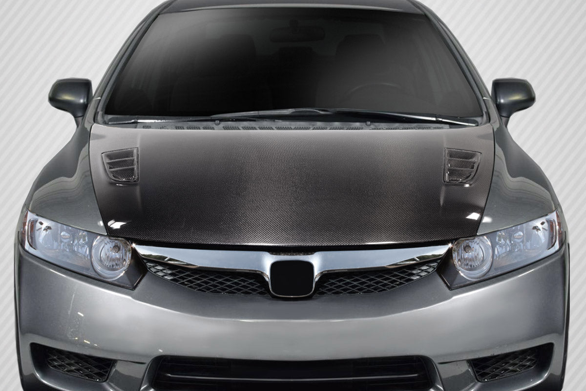 2006-2011 Honda Civic Carbon Creations Type M Carbon Fiber Hood