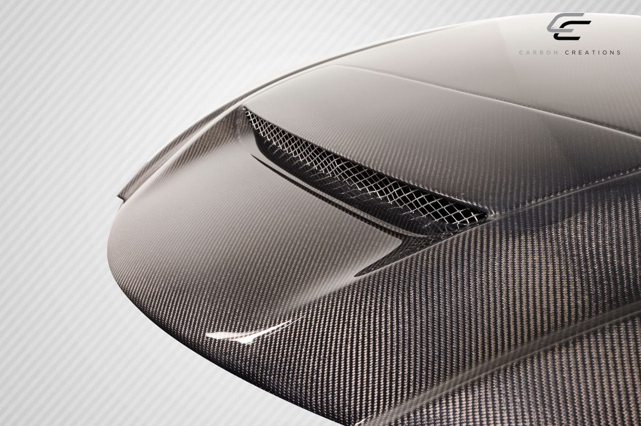 2004-2008 Mazda 3 4DR Carbon Creations M-Speed Hood - 1 Piece