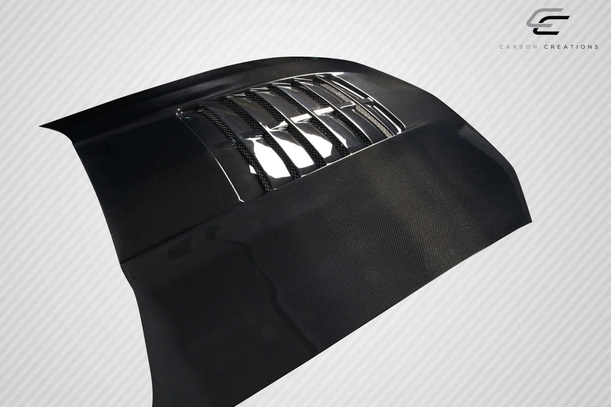2005-2009 Ford Mustang Carbon Creations GT500 V2 Carbon Fiber Hood