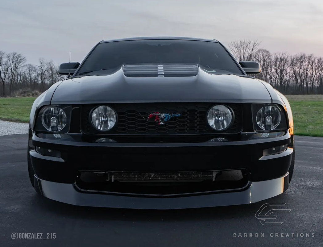 2005-2009 Ford Mustang Carbon Creations GT500 V2 Carbon Fiber Hood