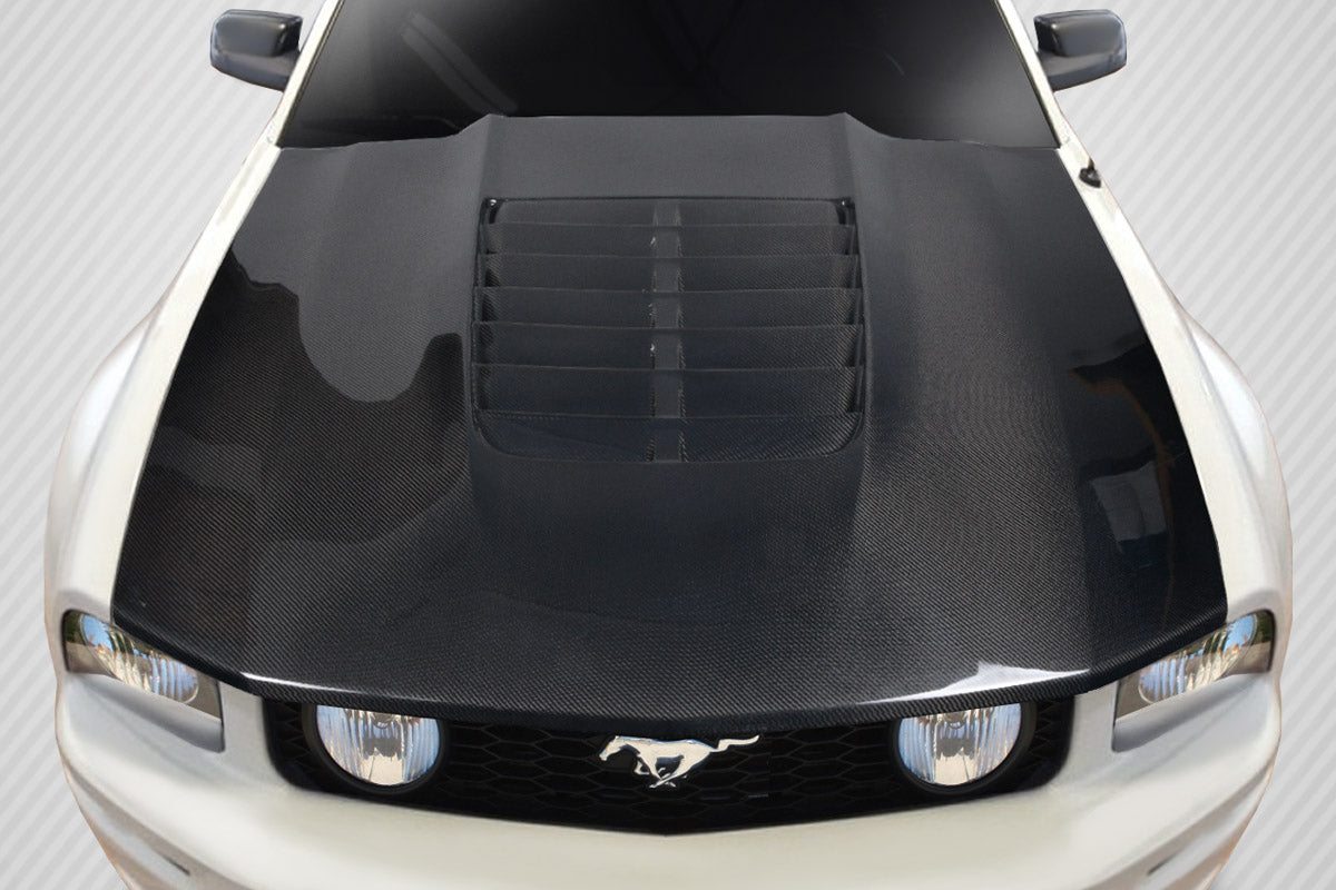 2005-2009 Ford Mustang Carbon Creations GT500 V2 Carbon Fiber Hood