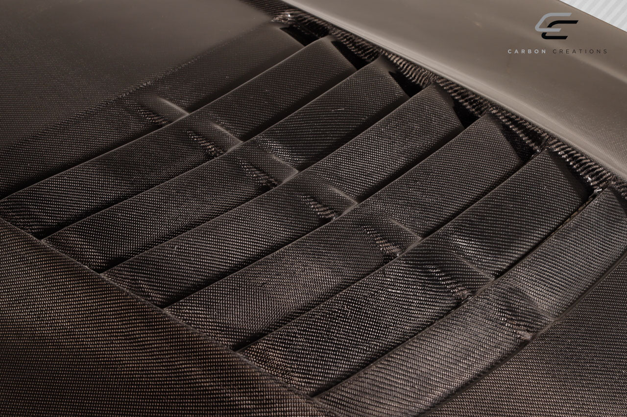 2010-2012 Ford Mustang Carbon Creations GT500 V2 Carbon Fiber Hood