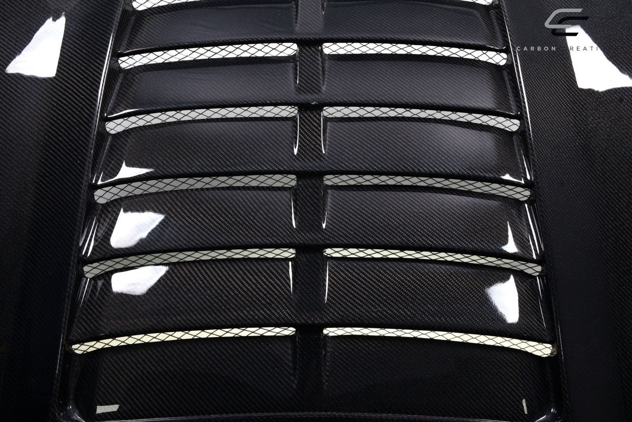 2015-2017 Ford Mustang Carbon Creations GT500 V2 Carbon Fiber Hood