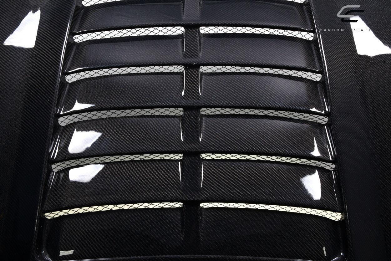 2015-2017 Ford Mustang Carbon Creations GT500 V2 Carbon Fiber Hood