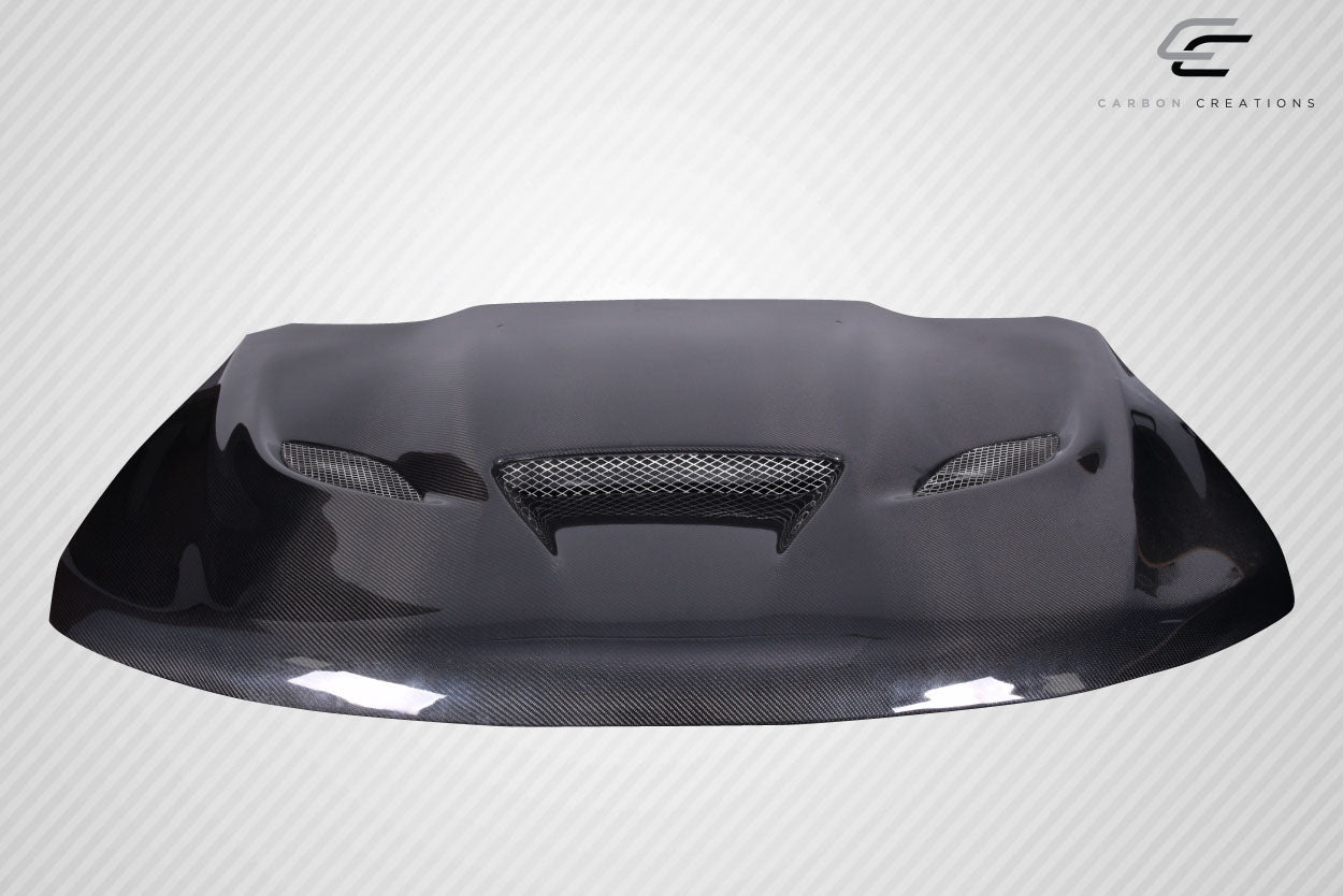 2011-2022 Jeep Grand Cherokee Carbon Creations Hellcat Look Carbon Fiber Hood