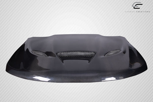 2011-2022 Jeep Grand Cherokee Carbon Creations Hellcat Look Carbon Fiber Hood