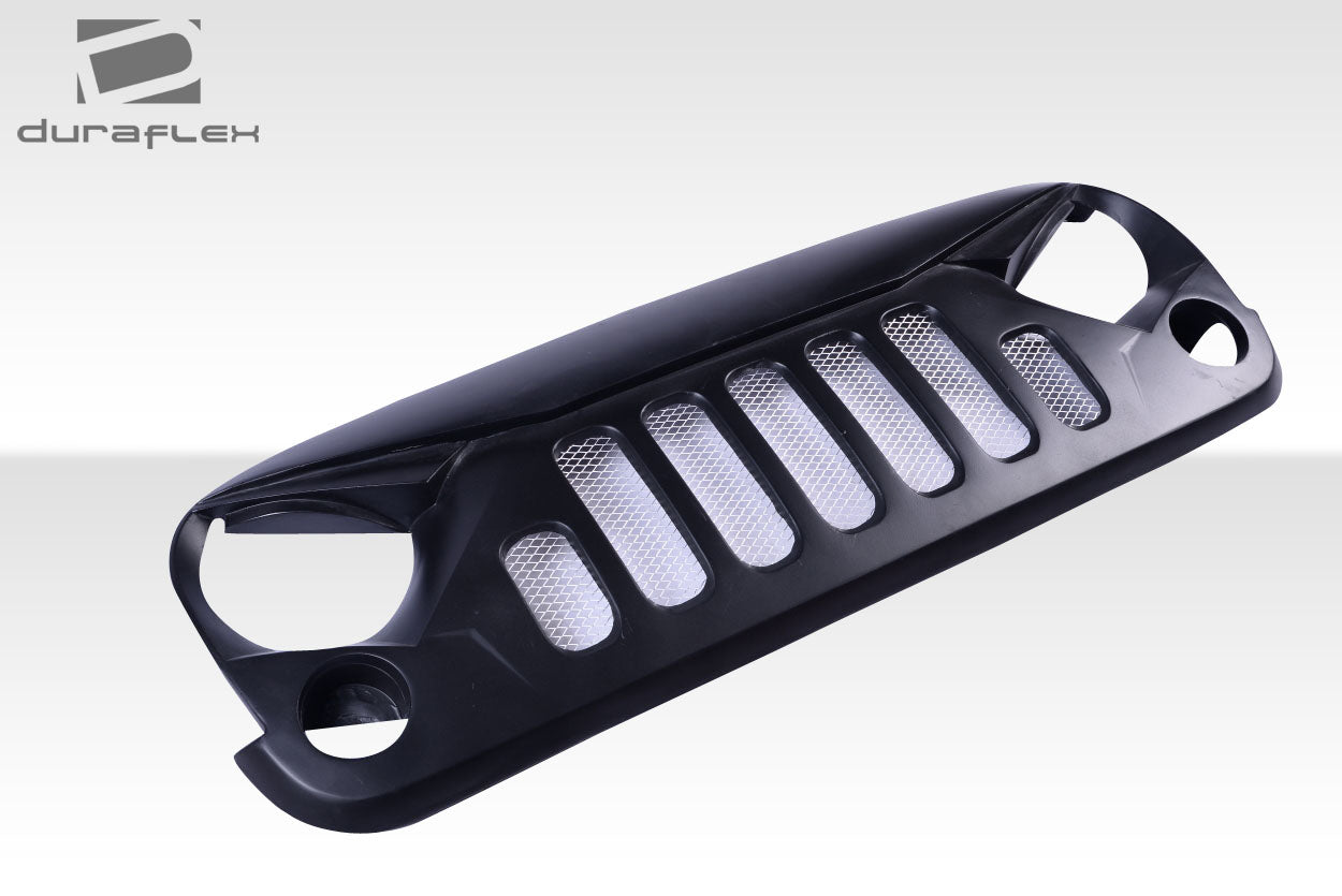 2007-2018 Jeep Wrangler Duraflex Predator Grille - 1 Piece