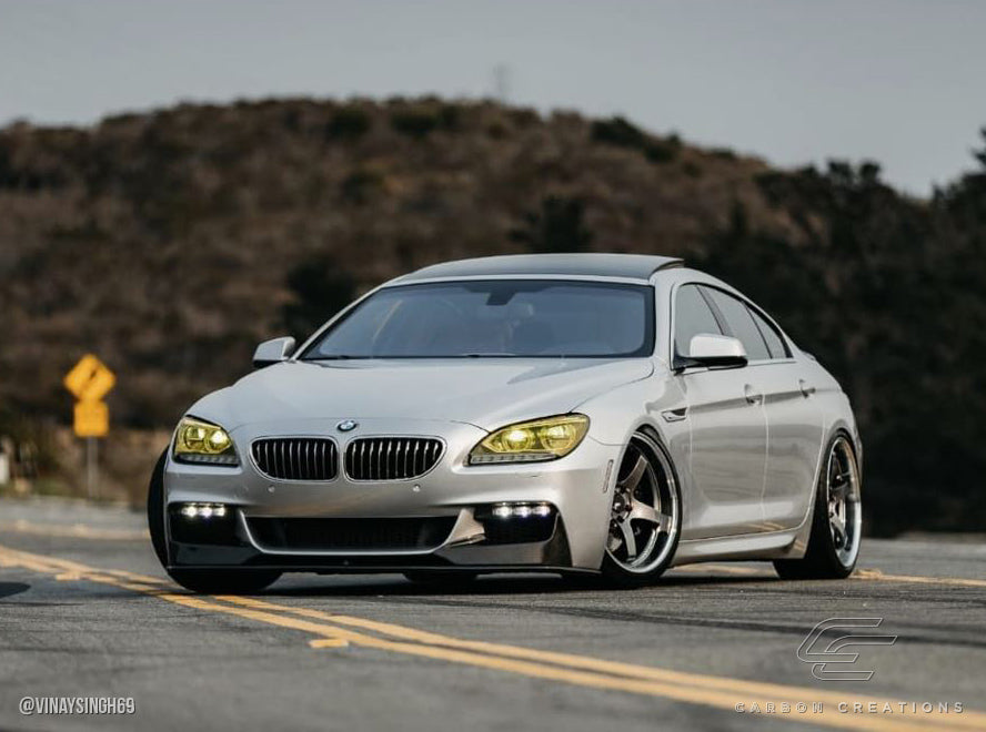 2011-2019 BMW 6 Series F06 F12 F13 Carbon Creations M Tech Front Lip Under Spoiler Air Dam - 3 Piece