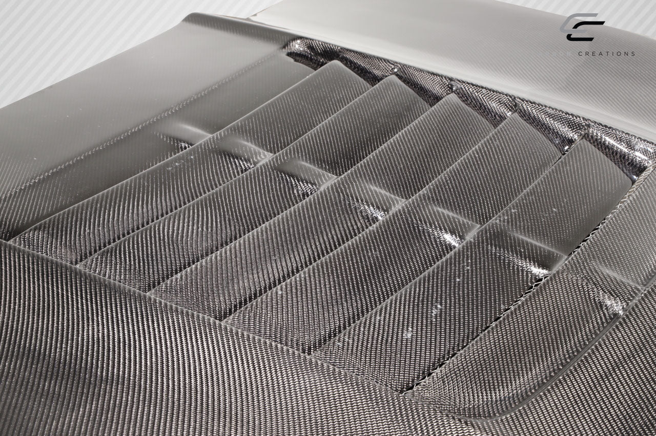 2013-2019 Ford Taurus Carbon Creations GT500 V2 Hood - 1 Piece