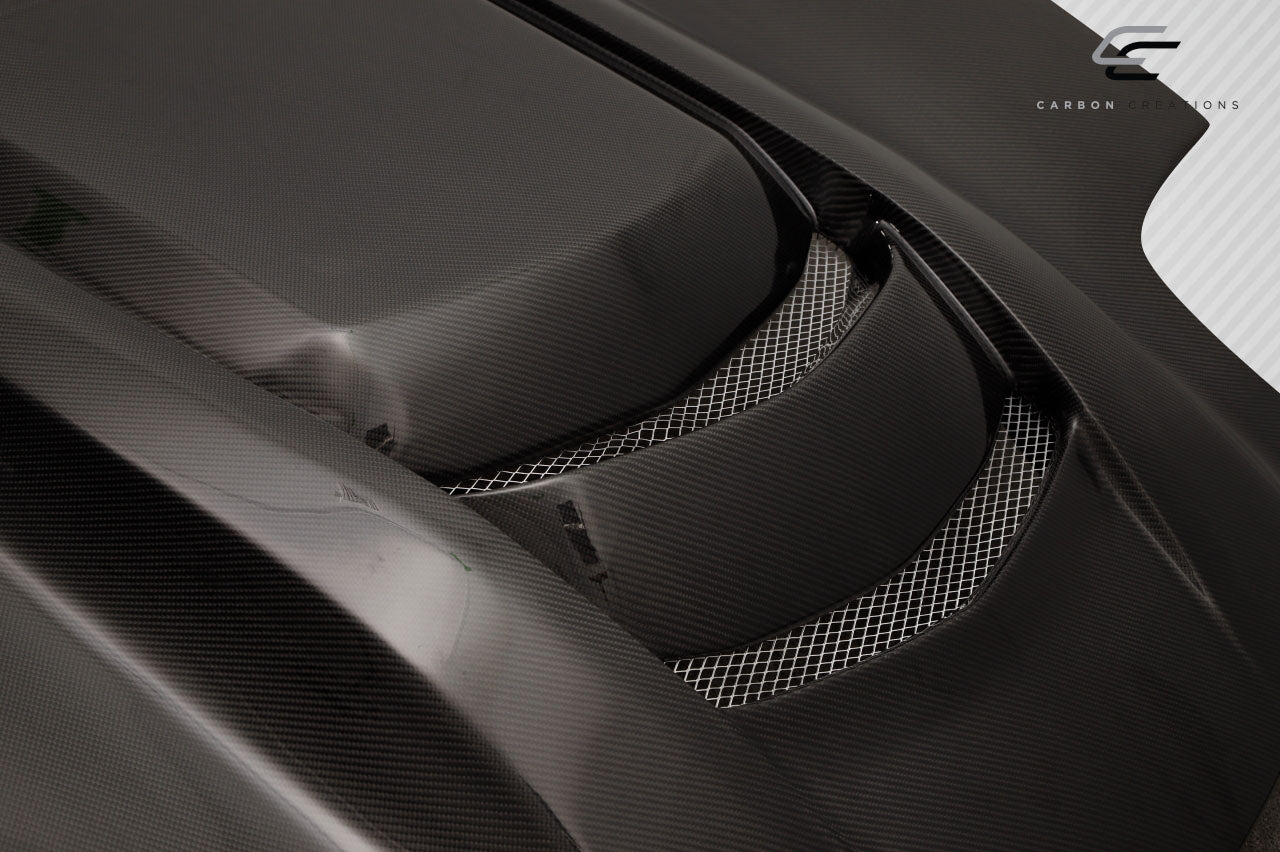 1997-2004 Chevrolet Corvette C5 Carbon Creations ZR1 V2 Hood - 1 Piece