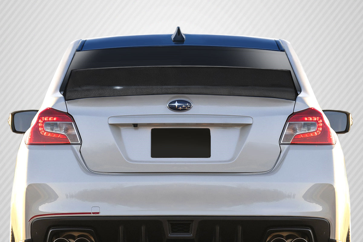 2015-2021 Subaru WRX Carbon Creations Duckbill Carbon Fiber Rear Wing