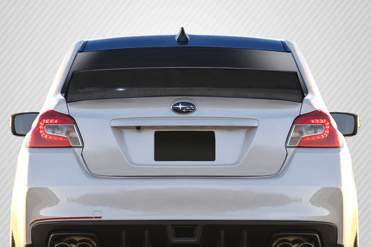 2015-2021 Subaru WRX Carbon Creations Duckbill Carbon Fiber Rear Wing